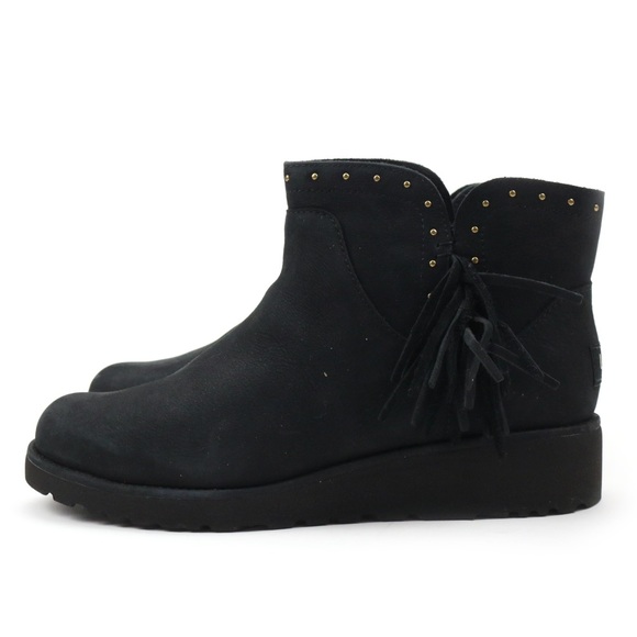 ugg ankle boots with fringe